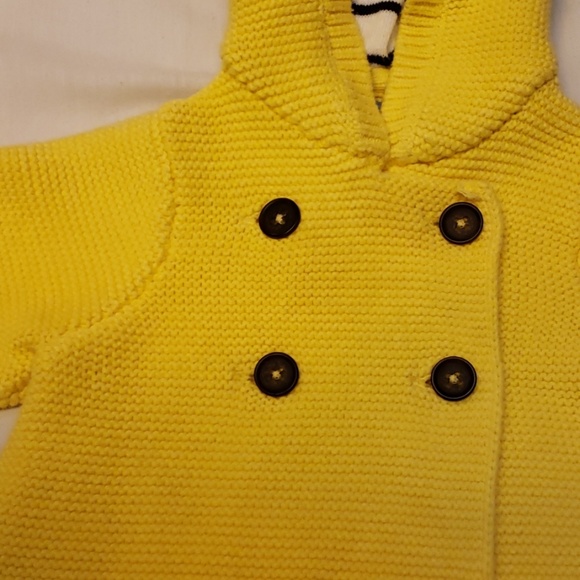 Baby Gap Knitted 3-6 Mths Old Hoodie Sweater - Picture 2 of 8